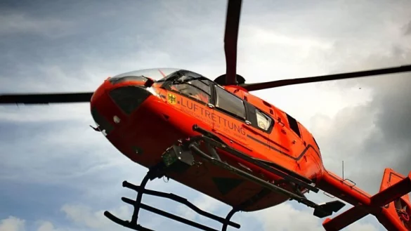 Das Unfallopfer wurde mit einem Rettungshubschrauber in eine Klinik nach Hannover geflogen. - &copy; NW: Sarah Jonek