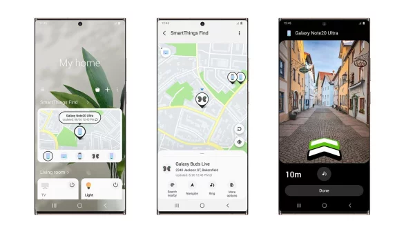 Gegen Schusseligkeit: Samsung sucht mit nach verlegten Ger&auml;ten - &copy; Foto: Samsung/dpa-tmn