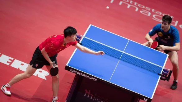 Tischtennis - &copy; Foto: Swen Pf&ouml;rtner/dpa