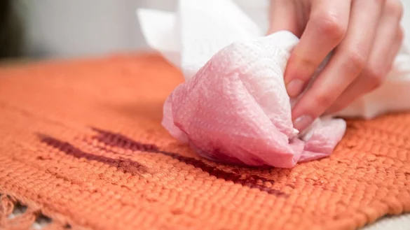 Nicht reiben, lieber tupfen - &copy; Foto: Christin Klose/dpa-tmn