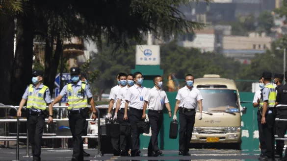 Schlie&szlig;ung des US-Konsulats - &copy; Foto: Ng Han Guan/AP/dpa