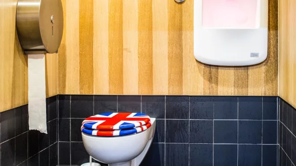 Britisches Klo - &copy; Foto: dpa