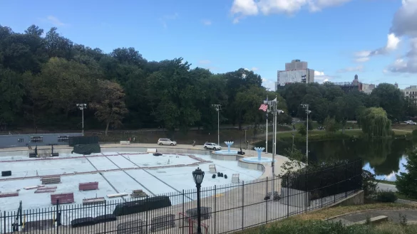 Neues Freibad - &copy; Foto: Christina Horsten/dpa