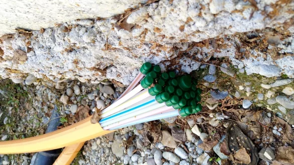 Per Erdrakete ins Haus - &copy; Foto: Patrick Pleul