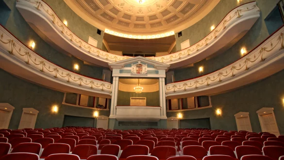 Die Pl&auml;tze im Landestheater Detmold bleiben derzeit leer. - &copy; Vera Gerstendorf-Welle
