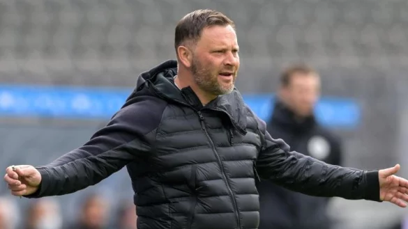 Hertha-Trainer - &copy; Foto: Soeren Stache/dpa-Zentralbild POOL/dpa