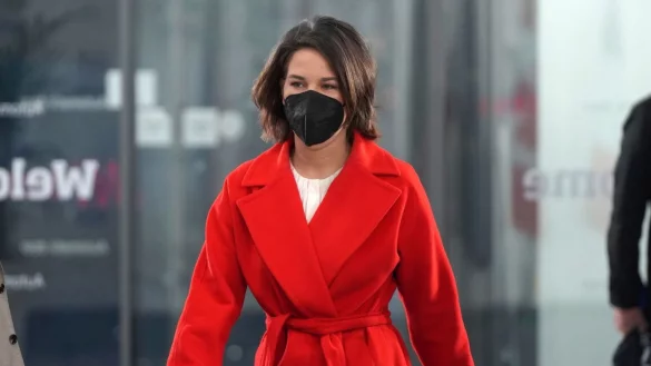 Annalena Baerbock - &copy; Foto: Jon Super/AP Pool/AP/dpa