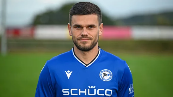 Vadim Thomas ist auch Mitglied der Traditionsmannschaft des DSC Arminia Bielefeld. - © Thomas F. Starke