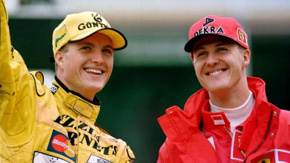 Formel 1 - die Schumacher-Br&uuml;der - &copy; Foto: Steve Etherington/epa/dpa