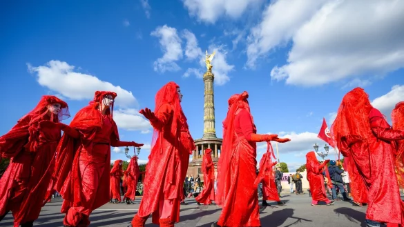 Blockade in Berlin - &copy; Foto: Christophe Gateau/dpa