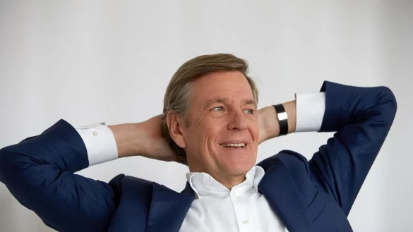 Moderator Claus Kleber - &copy; Foto: Thomas Frey/dpa