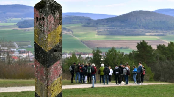 Ehemalige innerdeutsche Grenze - &copy; Foto: Martin Schutt/zb/dpa