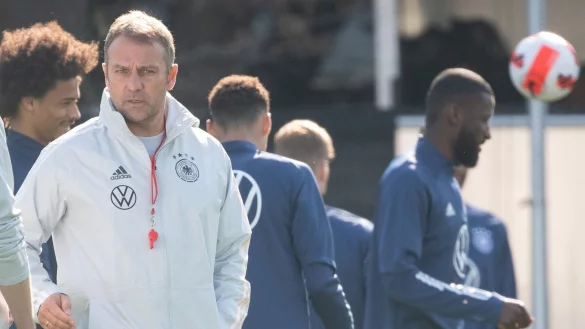 Hansi Flick - &copy; Foto: Sebastian Gollnow/dpa