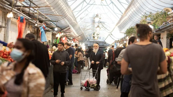 Mahane Yehuda Markt - &copy; Foto: Maya Alleruzzo/AP/dpa