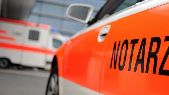 Der Polofahrer wurde schwer verletzt. - &copy; dpa