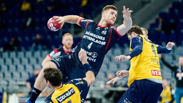 Rhein-Neckar L&ouml;wen - SG Flensburg-Handewitt - &copy; Foto: Uwe Anspach/dpa