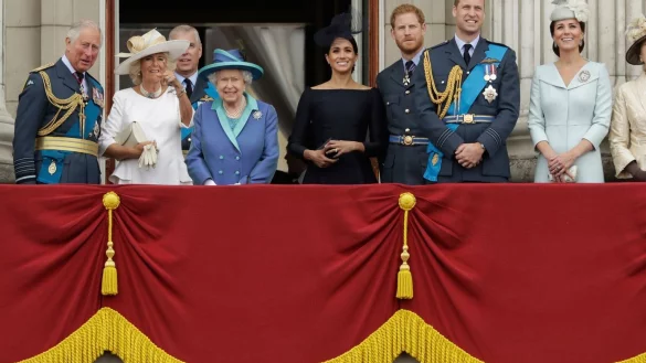 Vor dem 70. Thronjubiläum der Queen - © Foto: Matt Dunham/AP/dpa