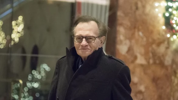 Talkshow-Moderator Larry King - &copy; Foto: Albin Lohr-Jones / Pool/epa/dpa