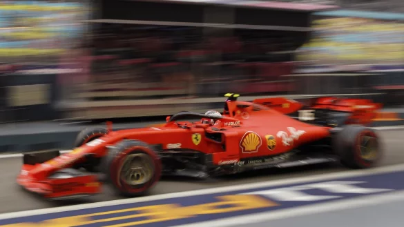 Ferrari-Pilot - &copy; Foto: Vincent Thian/AP