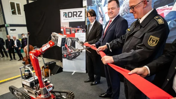 Er&ouml;ffnung des DRZ &laquo;Living Lab&raquo; - &copy; Foto: Dieter Menne/dpa