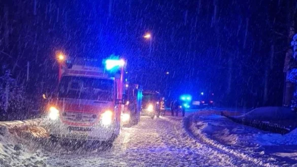 Der Rettungsdienst wurde zu einem Medizinischen Notfall in den Ortsteil Gro&szlig;enmarpe gerufen. - &copy; Feuerwehr Blomberg