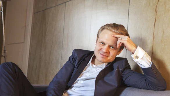 Solist der NWD: Christoffer Sundqvist spielt Klarinette. - © Privat