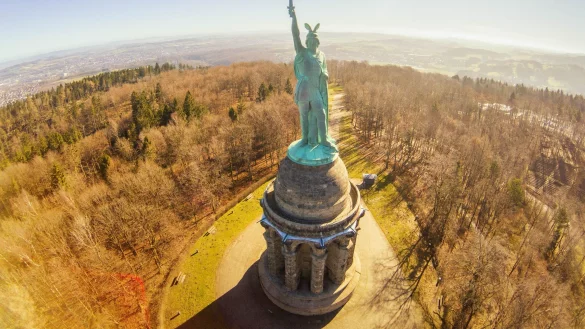 Das Hermannsdenkmal. - &copy; Archivfoto: Torben Gocke
