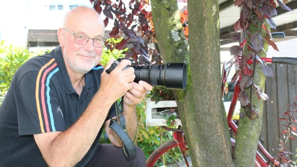 Dietmar Meierrieks will sich im Ruhestand verst&auml;rkt seinen Hobbys Fotografie und Sport widmen. - &copy; Sandra Castrup