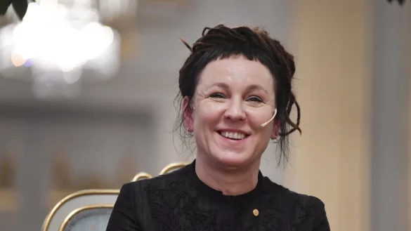 Olga Tokarczuk - &copy; Foto: Anders Wiklund/TT NEWS AGENCY/AP/dpa