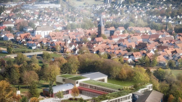 So soll das L&uuml;gder Schulzentrum am Ramberg nach dem millionenschweren Umbau aussehen. Dessen Abschluss prognostiziert K&auml;mmerer Hans-J&uuml;rgen Wigge f&uuml;r Ende des Jahres. - &copy; schmersahl | biermann | pr&uuml;&szlig;ner Architekten- und Stadtplaner