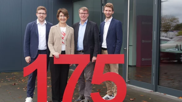 Leiten in sechster und siebter Generation das Familienunternehmen: Roman (v. l.), Christine, Claus und Jan-Philipp Disselkamp. - &copy; Jemima Wittig