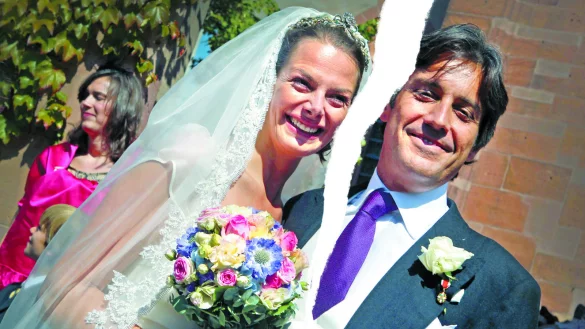 Julia Oetker und ihr Mann Graf Jos&eacute; Antonio Sigurt&agrave; am 3. September 2011. - &copy; Sarah Jonek