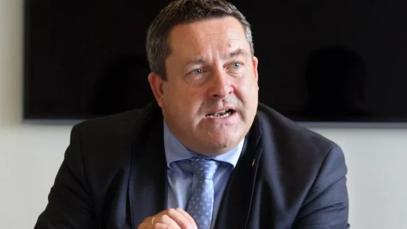 Landrat Dr. Axel Lehmann sieht im Impfen eine gro&szlig;e Chance, denn dadurch gebe es eine Perspektive f&uuml;r all das, was vor einem Jahr Alltag war. - &copy; Bernhard Preuss