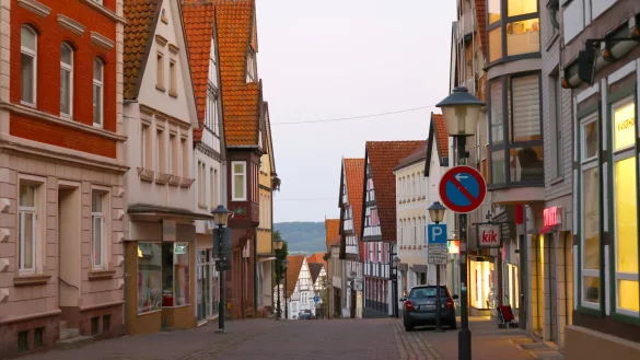 In der Blomberger Innenstadt stehen zahlreiche Gewerbeflächen zur Verfügung. - © Vera Gerstendorf-Welle, Blomberg Marketing