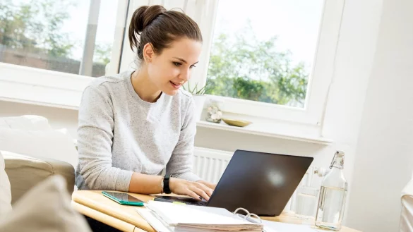 Arbeiten im Homeoffice - &copy; Foto: Christin Klose/dpa-tmn