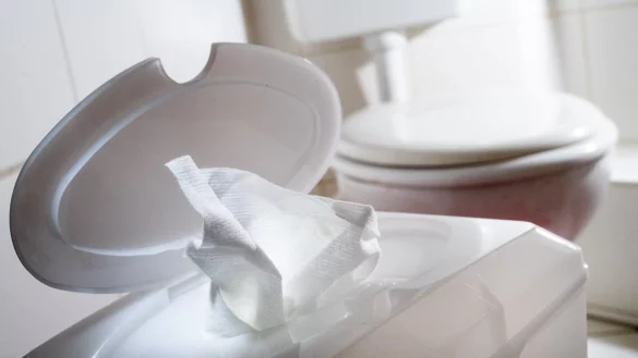 Toilettenpapier Kl&auml;ranlagen Restm&uuml;ll - &copy; Foto: Franziska Gabbert/-/dpa-tmn