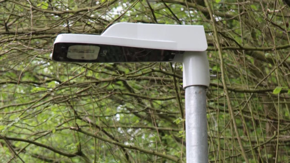 Laterne Fußweg Varenholz/StemmenLeuchtet künftig häufiger: der Leuchtentyp an einem Fußweg von Varenholz nach Stemmen. - © Jens Rademacher