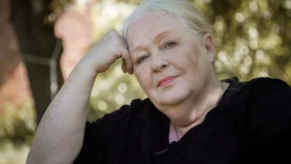 Ulrike Bliefert wird immer noch auf ihre Rolle in &bdquo;Nirgendwo ist Poenichen" angesprochen. In Leopoldsh&ouml;he pr&auml;sentiert sie sich als Autorin. - &copy; Robert Berghoff