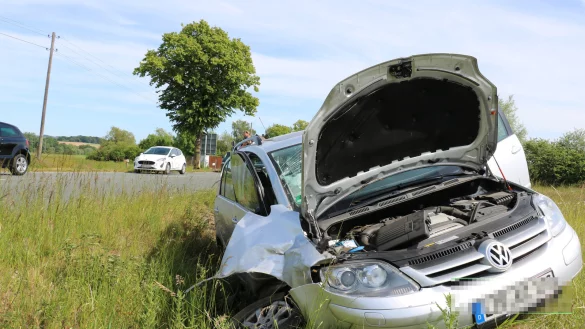 Unfall an der Lageschen Stra&szlig;e. - &copy; Till Sadlowski