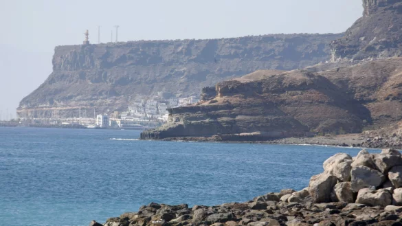 K&uuml;ste von Gran Canaria - &copy; Foto: Soeren Stache/dpa-Zentralbild