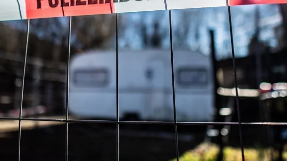 Der Campingplatz in L&uuml;gde. - &copy; dpa