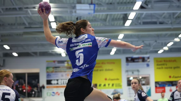 Die HSG Blomberg-Lippe muss lange Zeit auf ihre Rechtsau&szlig;en Amber Verbraeken verzichten. - &copy; Paul Cohen