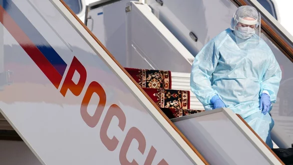 Bundeskanzler Olaf Scholz in Moskau - &copy; Foto: Kay Nietfeld/dpa