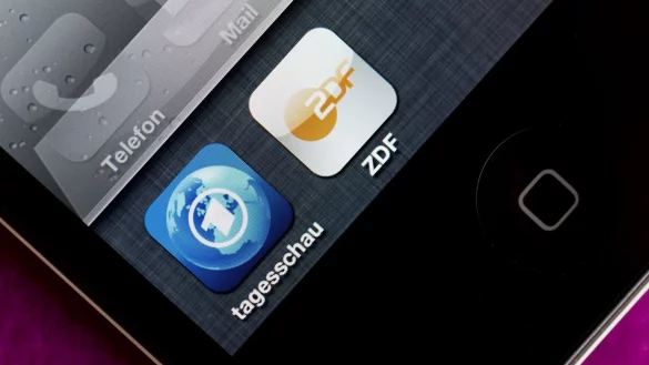 TV-Duell im Live-Stream - &copy; Foto: Rolf Vennenbernd/dpa