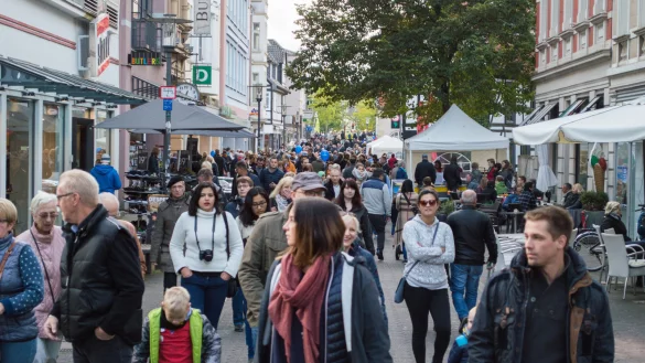 Zum Residenzfest füllten sich die Gassen Detmolds - © Raphael Bartling