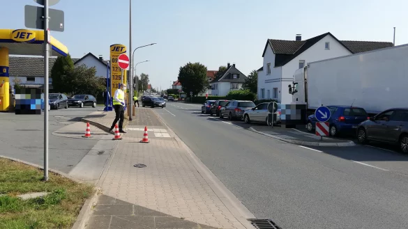 Die Jet-Tankstelle an der Herforder Straße - © Carolin Brokmann-Förster
