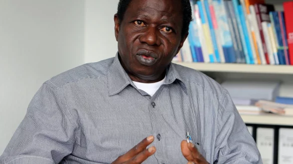 Wirtschaftsdiplomat: Dola Siss&eacute; aus Bielefeld soll Unternehmer und Hilfsorganisationen in sein Heimatland Guinea-Bissau bringen. - &copy; Wolfgang Rudolf