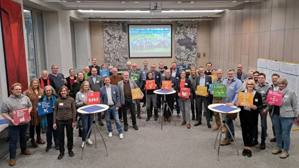 Im ganz großen Kreis ist Lemgos Nachhaltigkeitsstrategie geplant worden. Bis 2035 soll sich die Stadt verändern, dafür gibt es Leitlinien. - © Fotorechte: Stadt Lemgo