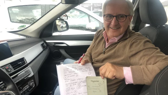 Fahrlehrer Volker Naujokat - &copy; Silke Buhrmester