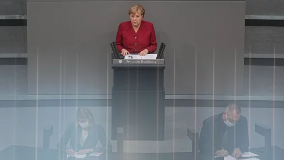 Angela Merkel - &copy; Foto: Michael Kappeler/dpa